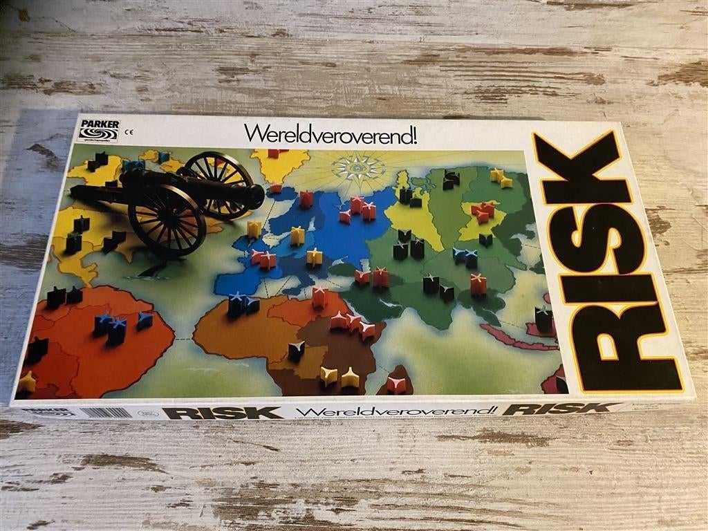 Risk witte doos wereldveroverend! [s470], Verzenden, Zo goed als nieuw