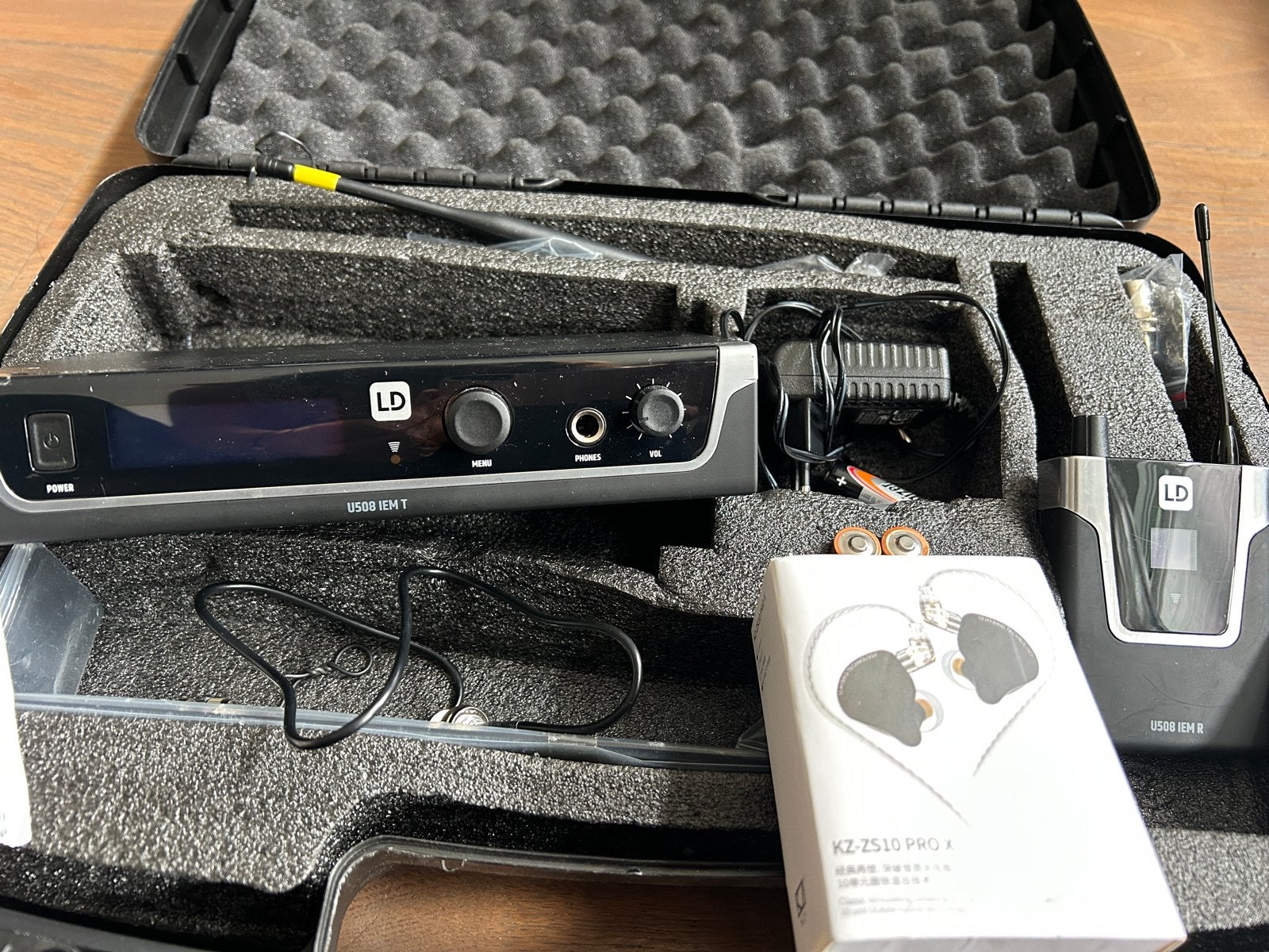 LD Systems U500 IEM draadloos in-ear monitorsysteem ZGAN!, Ophalen of Verzenden, Zo goed als nieuw
