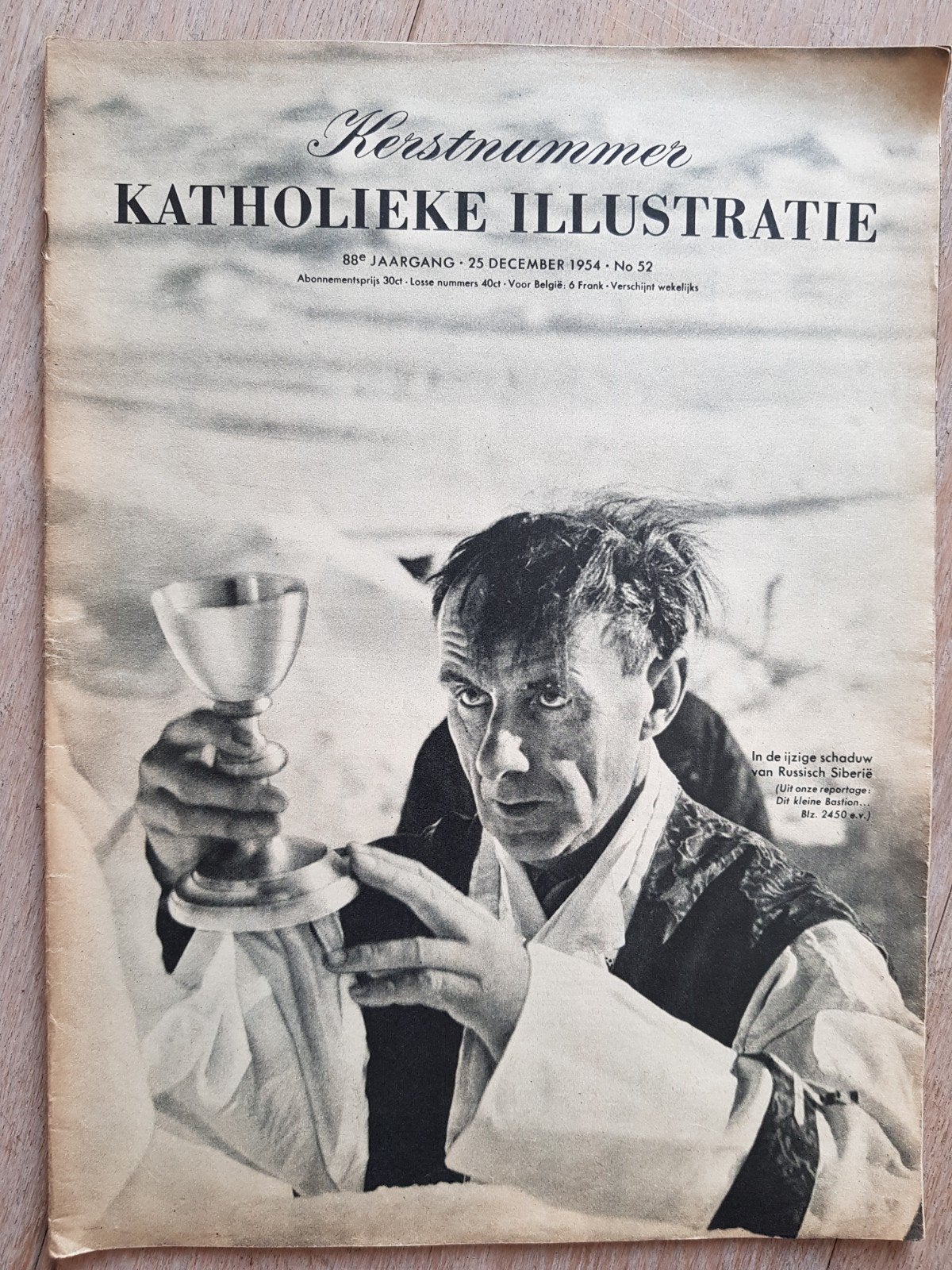 Katholieke Illustratie Kerstnummer 1954 - Vintage, Boeken, Tijdschriften en Kranten, Ophalen of Verzenden, Gelezen, Overige typen