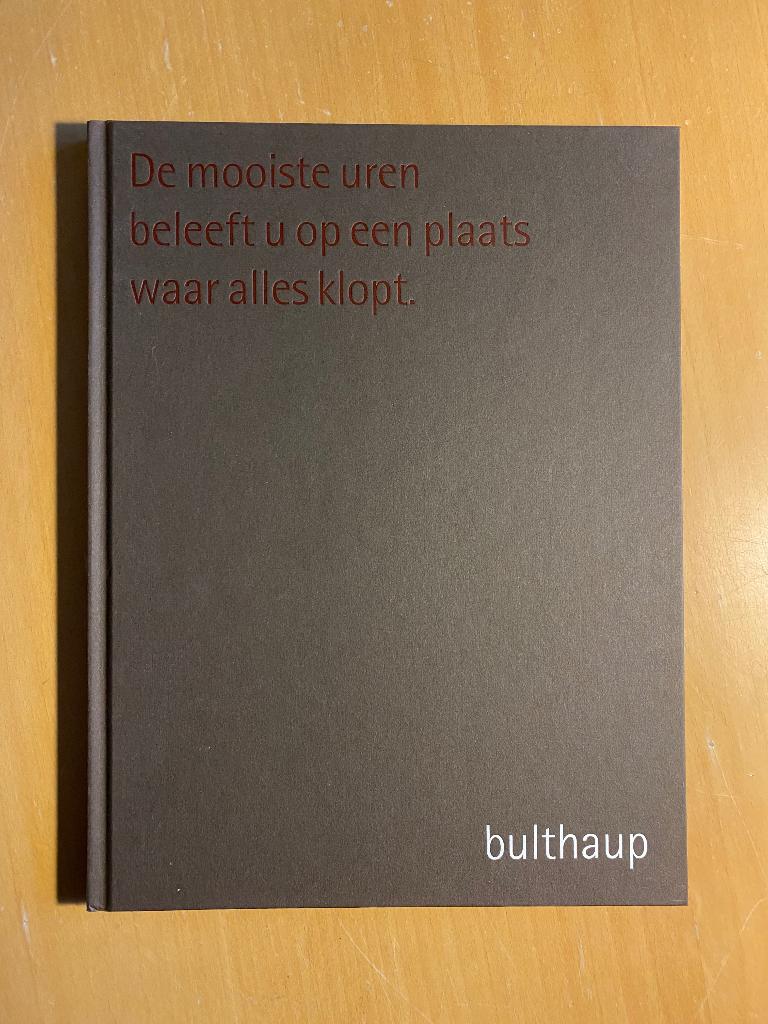 Keukenboek van Bulthaup, Ophalen of Verzenden, 25 tot 50 cm, Minder dan 100 cm
