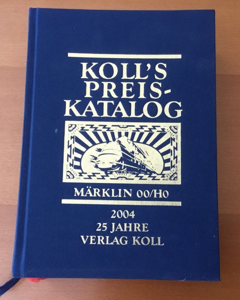 Märklin H0 Koll's Prijscatalogus 2004 gebonden editie 1240 b, Wisselstroom, Zo goed als nieuw, Märklin, Boek, Tijdschrift of Catalogus