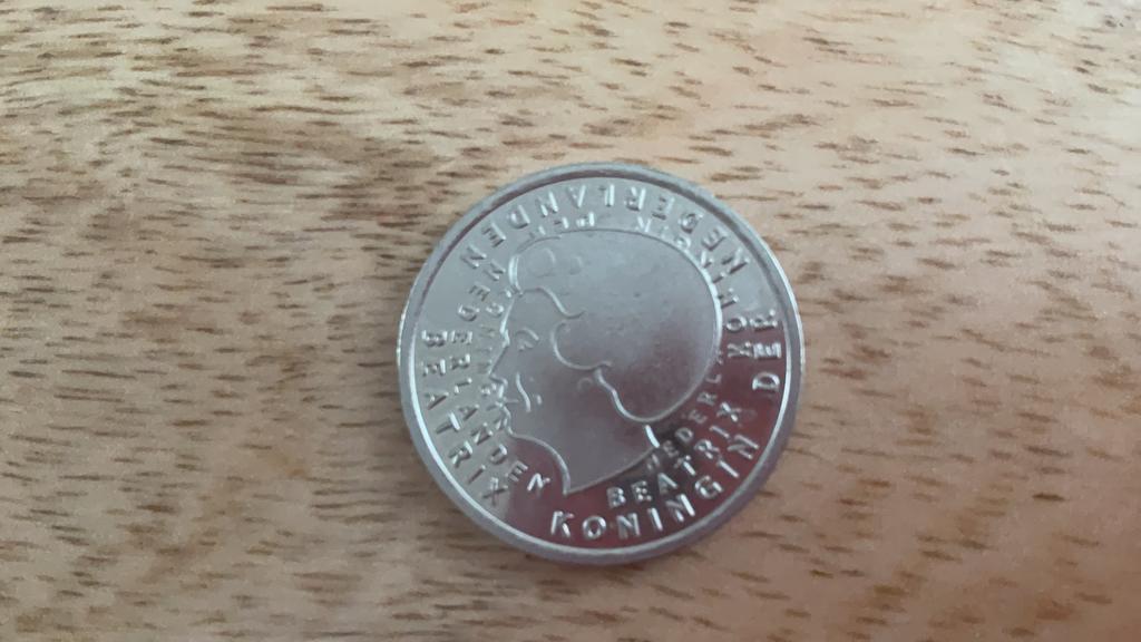 Gulden 2001, Postzegels en Munten, Munten | Nederland, Ophalen, Koningin Beatrix, 1 gulden