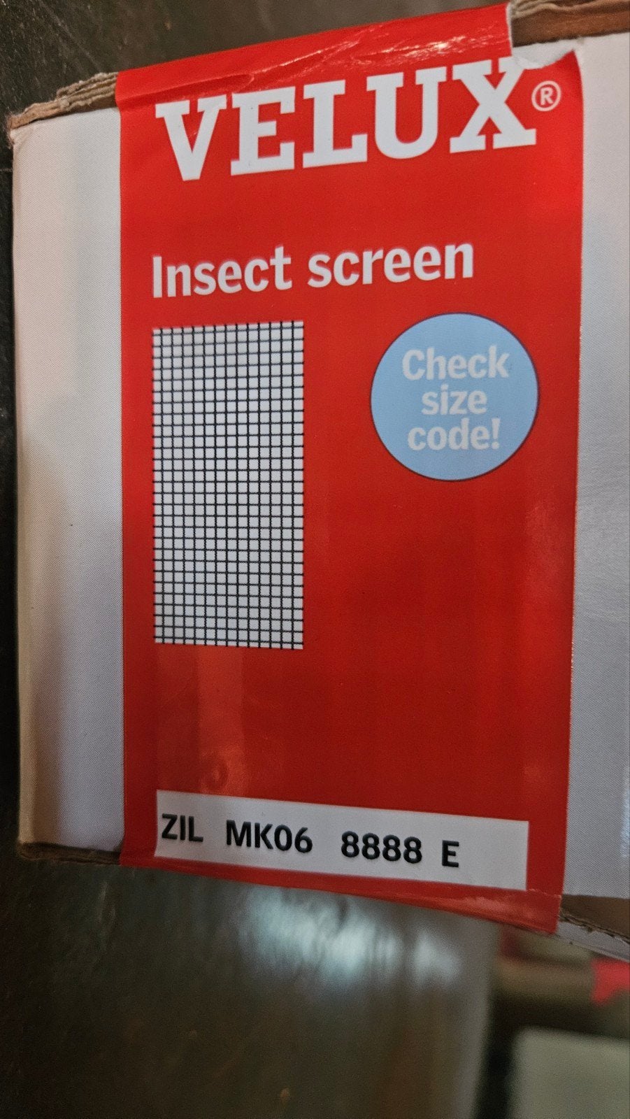 Velux insectenhor ZIL -K-- 22BG05KA, nieuw in doos, Ophalen, Nieuw, Overige typen, Minder dan 200 cm