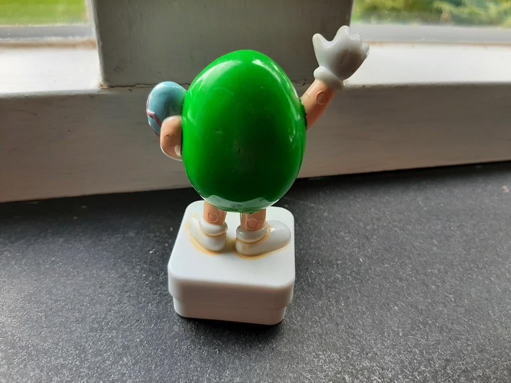 M&M poppetje Pasen groen 9 cm, Verzamelen, Poppetjes en Figuurtjes, Ophalen of Verzenden