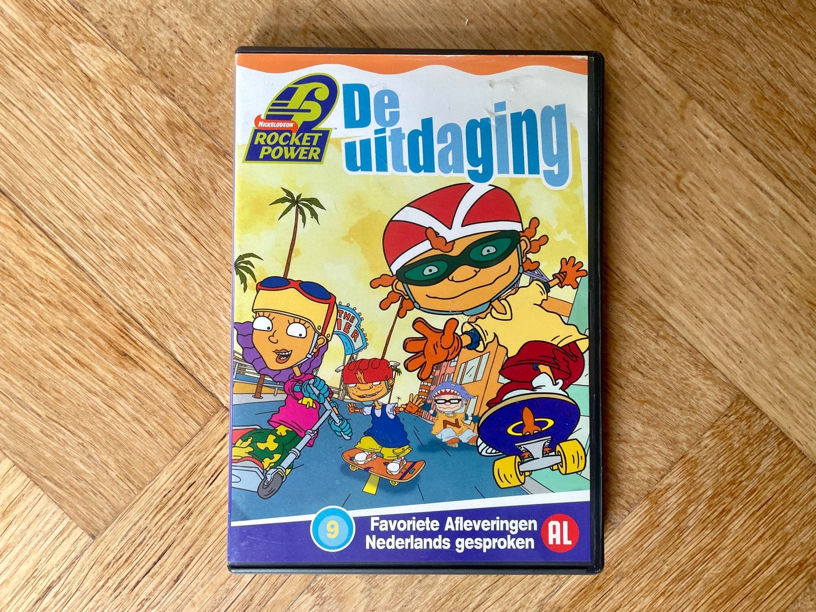 Rocket Power - De Uitdaging op DVD (nette staat, met NL), Tekenfilm, Zo goed als nieuw, Alle leeftijden, Amerikaans