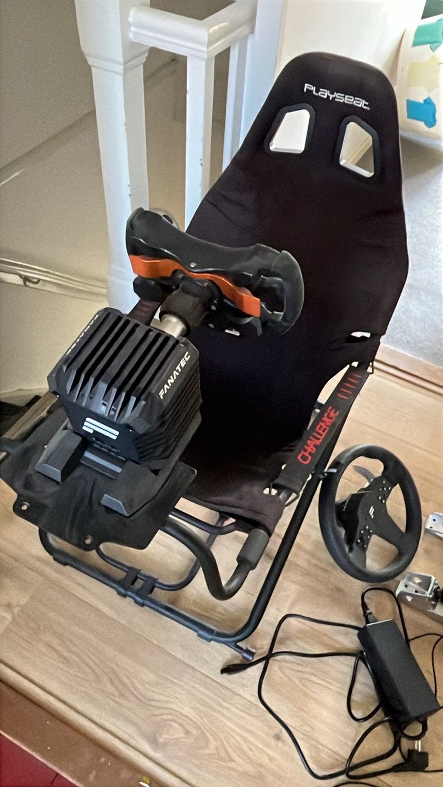 Playseat Challenge met Fanatec CSL DD en Pedalen, Ophalen, Overige merken, Zo goed als nieuw