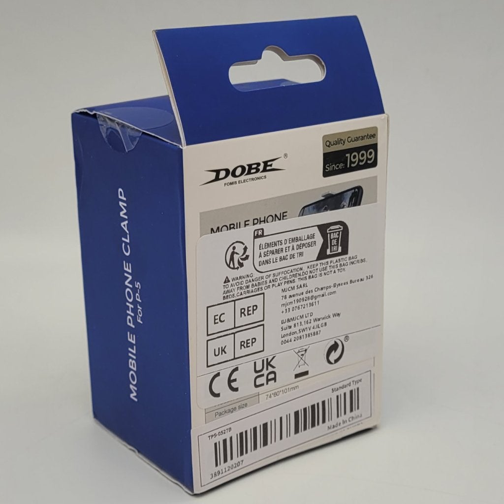 Dobe Mobile Phone Clamp voor PS5 Controller - Nieuw, Spelcomputers en Games, Spelcomputers | Sony PlayStation 1, Flex Ltd., Gebruikt