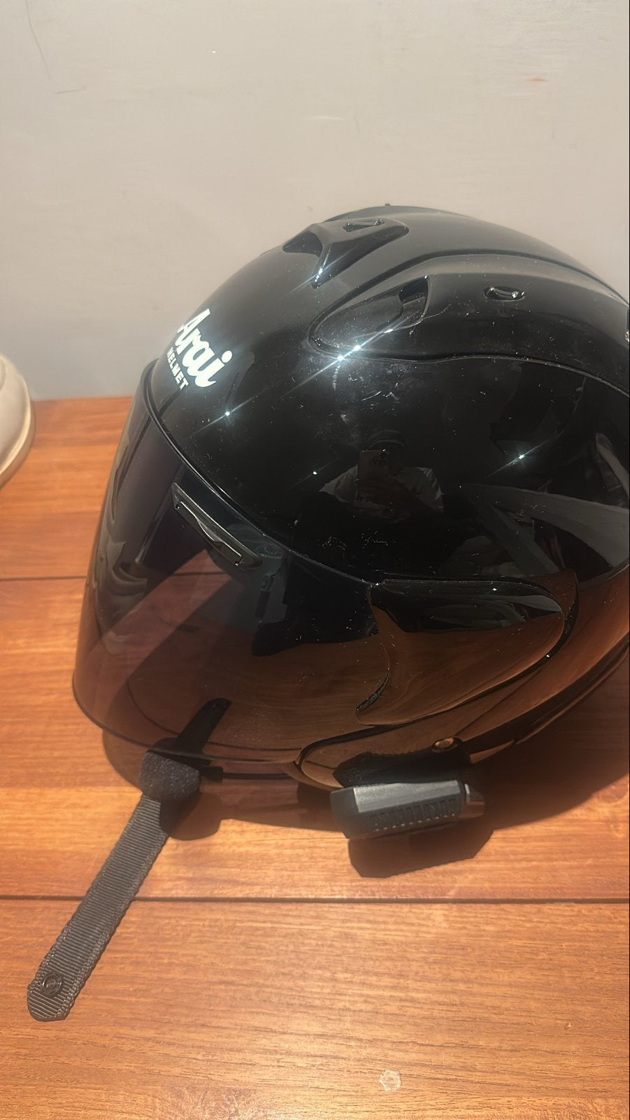 Arai SZ-R Evo Jethelm Maat M - Z.G.A.N., Motoren, M, Arai, Jethelm, Ophalen of Verzenden