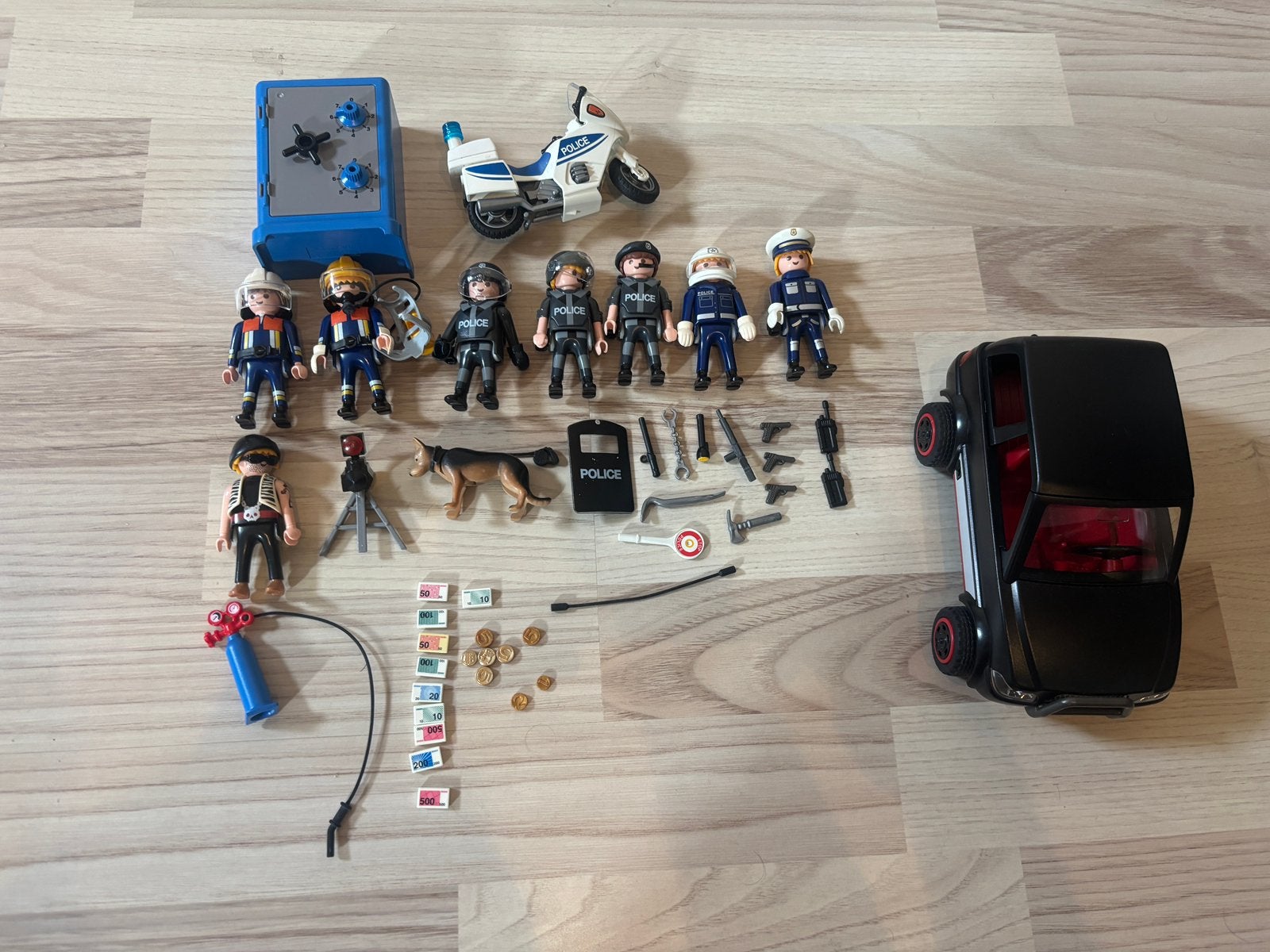 Playmobil politie, Kinderen en Baby's, Speelgoed | Playmobil, Ophalen, Losse onderdelen, Zo goed als nieuw, City action