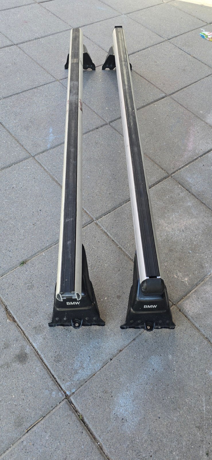 Originele BMW dakdragers E39 (max100kg) en E46/4/2 (max75kg), Auto diversen, Dakdragers, Ophalen, Gebruikt