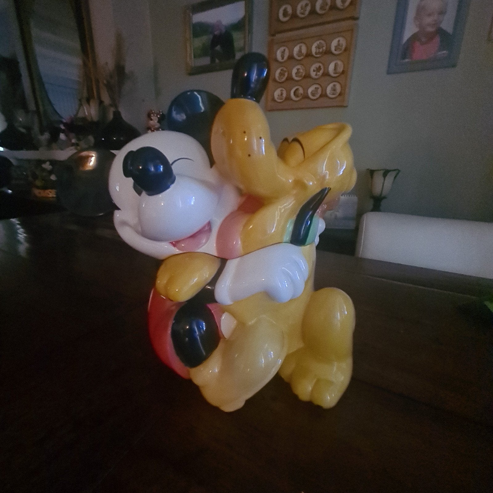 Disney  mickey  cookie jar, Ophalen of Verzenden, Mickey Mouse, Zo goed als nieuw, Beeldje of Figuurtje