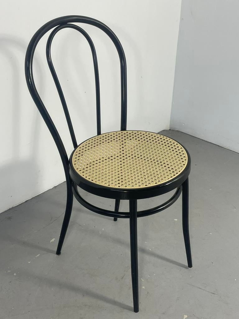 28x Bistro Stoelen Restaurant, Ophalen, Gebruikt, Zwart, X