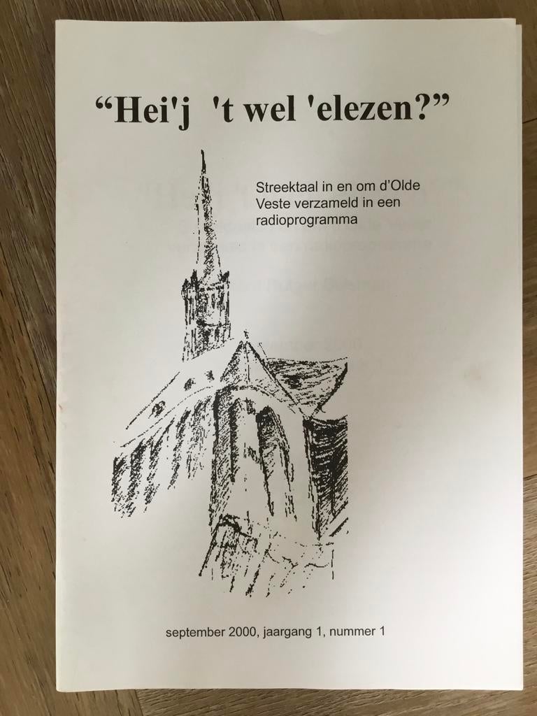 “Hei’j ‘t wel ‘elezen?”, Ophalen of Verzenden, 20e eeuw of later, Zo goed als nieuw