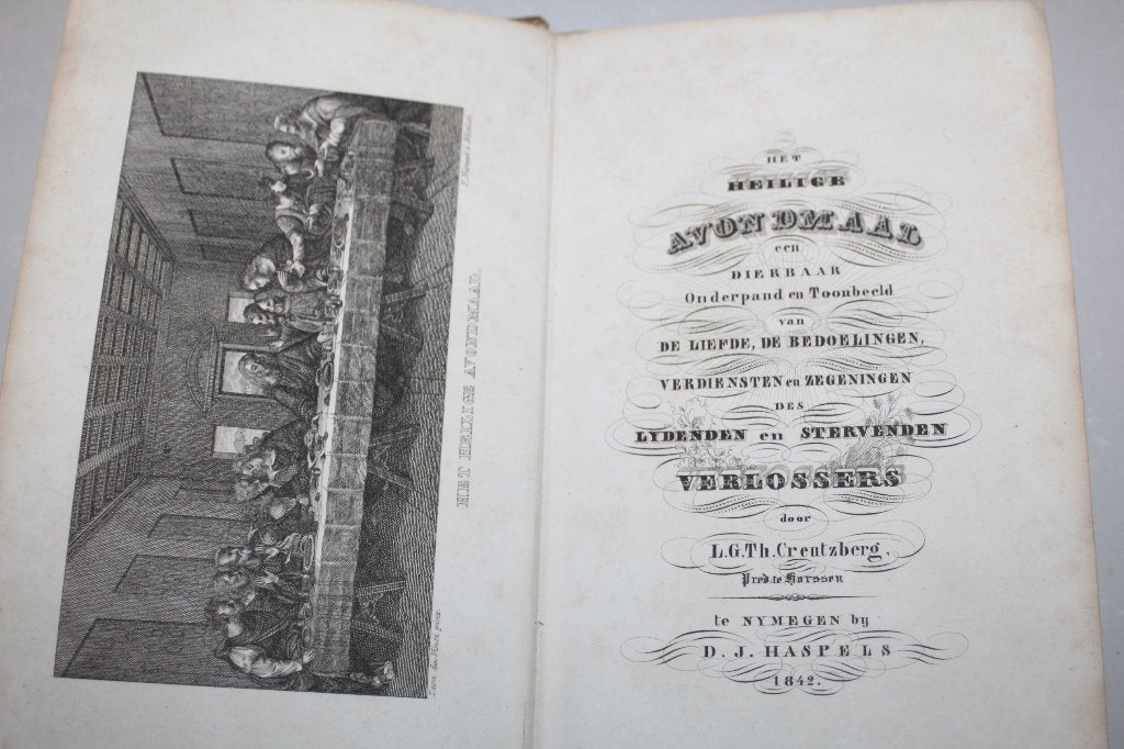 L.G.Th. Creutzberg - Het Heilige Avondmaal (1842), Ophalen of Verzenden, Gelezen, Christendom | Protestants