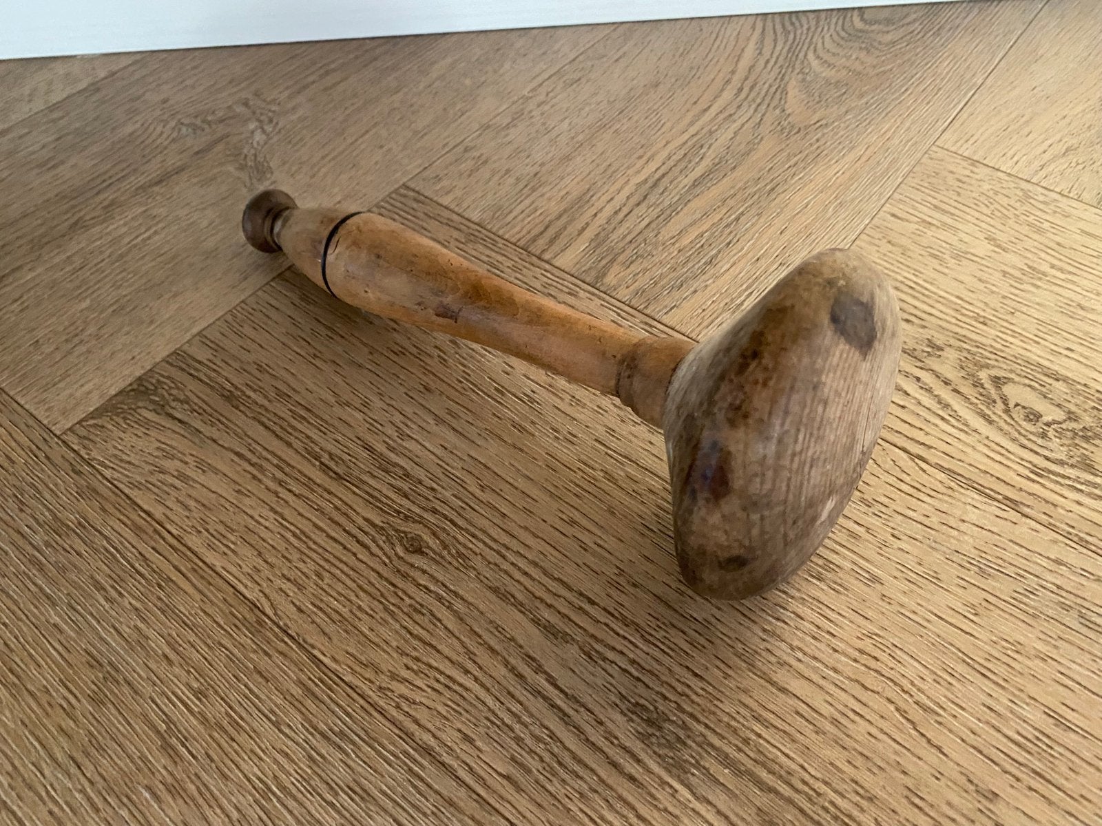 Oude stamper vijzelstamper, Antiek en Kunst, Ophalen of Verzenden