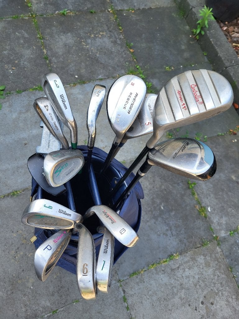 Golfset 15 clubs compleet + golftas | Ideaal voor beginner, Ophalen, Gebruikt, Set, Overige merken