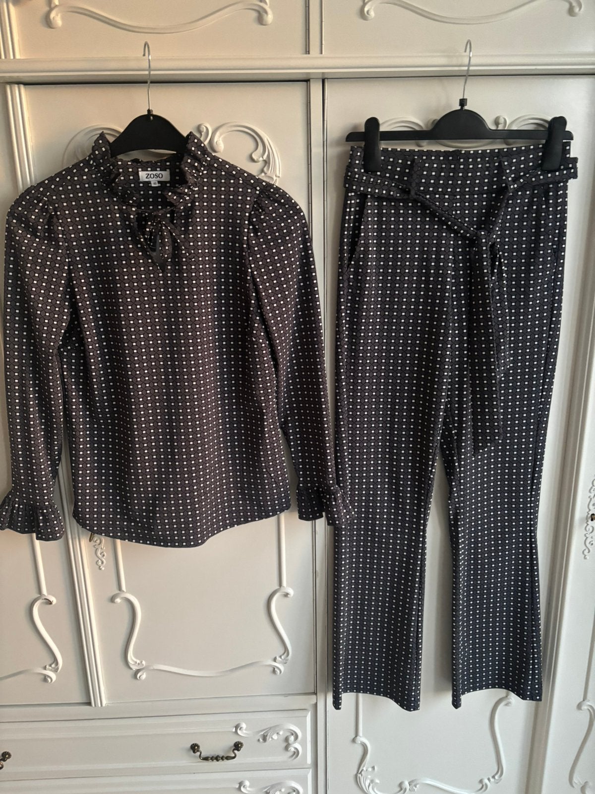 Nieuw travel blouse en broek Zoso maat XS, Overige kleuren, Nieuw, Ophalen of Verzenden, Maat 34 (XS) of kleiner