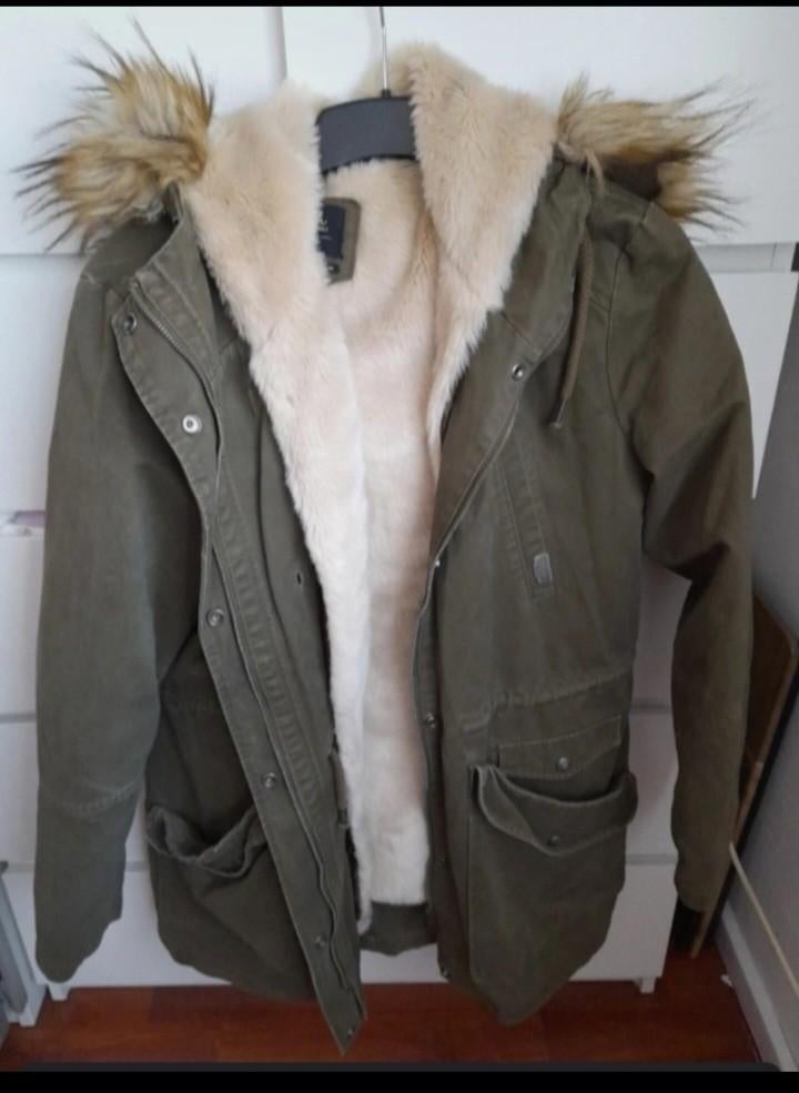 Nieuwe Clockhouse C&A winterjas dames maat 44 khaki, Maat 42/44 (L), Nieuw, Clockhouse C&A, Ophalen of Verzenden