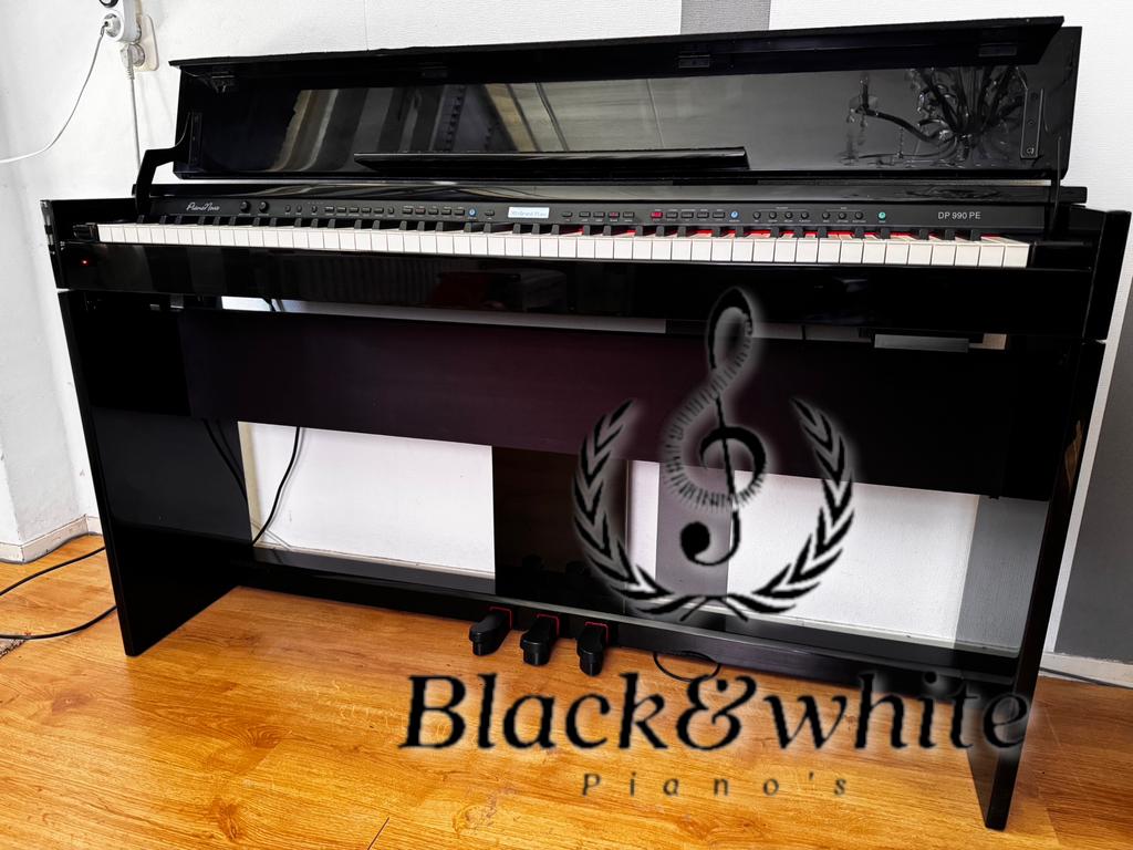 Digitale piano Pro Pianonova Dp990E hoogglans zwart, 88 toetsen, Ophalen of Verzenden, Nova, Midi-aansluiting
