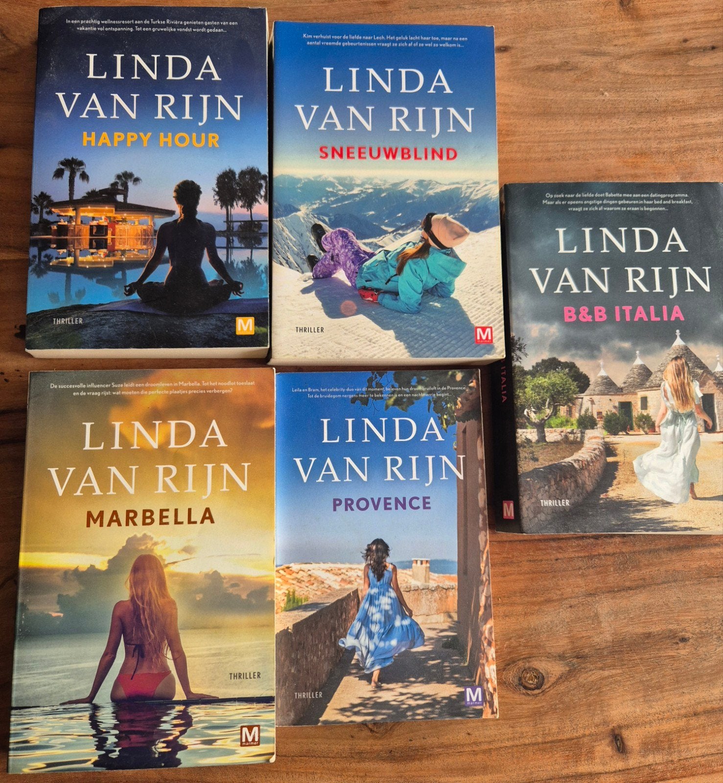 Leesboeken linda van rijn, Ophalen, Zo goed als nieuw