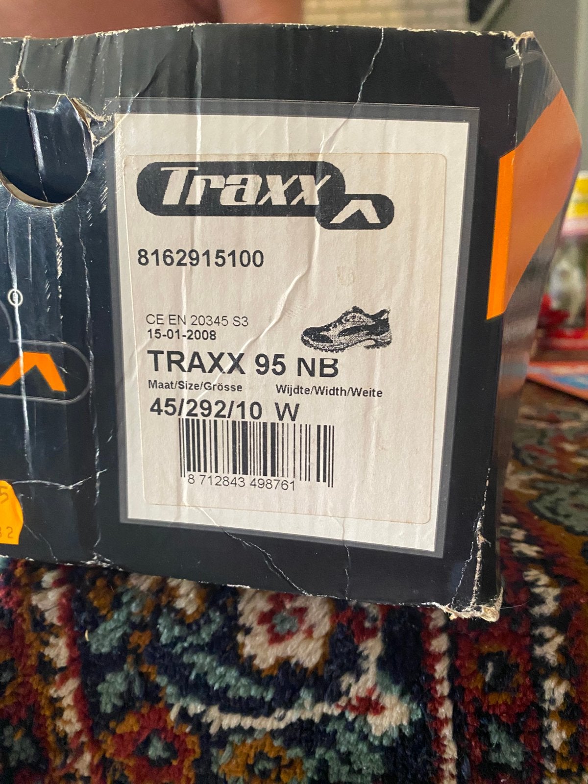 Bata Industrials Traxx 95 NB, Ophalen, Nieuw