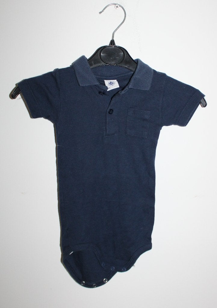 Poloromper van Petit Bateau 74, Kinderen en Baby's, Babykleding | Maat 74, Nacht- of Onderkleding, Gebruikt, Ophalen of Verzenden
