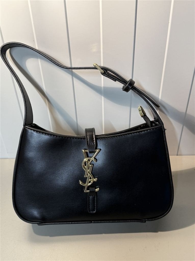 YSL schoudertas - tas Yves Saint Laurent, Ophalen of Verzenden, Zo goed als nieuw, Zwart, Schoudertasje