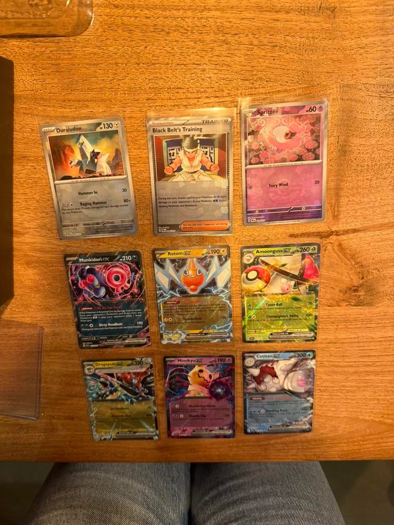 Ex kaarten & pokeball kaarten, Ophalen of Verzenden, Zo goed als nieuw, Meerdere kaarten
