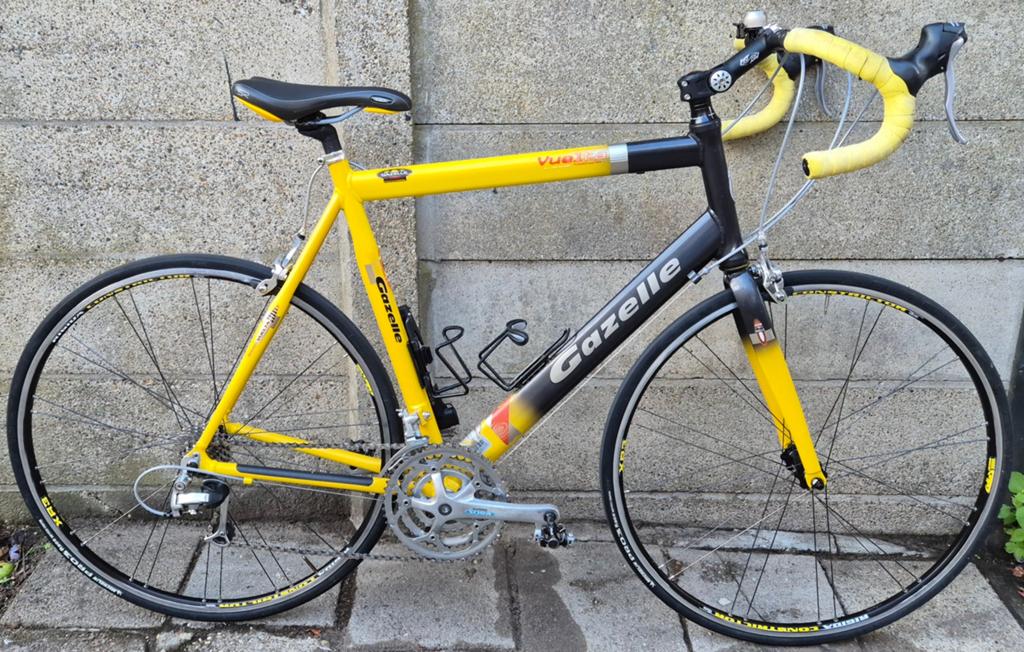 te koop gazelle racefiets in super nette staat, Ophalen, 28 inch, Gebruikt, Aluminium