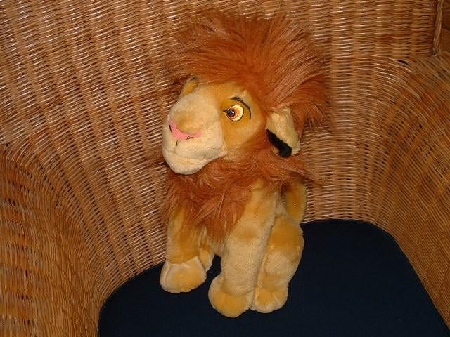 MERISON DISNEY LEEUW SIMBA UIT DE LEEUWENKONING, Kinderen en Baby's, Speelgoed | Knuffels en Pluche, Ophalen of Verzenden, Nieuw
