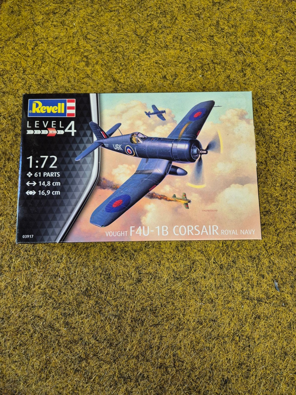 Revell 03917 Vought F4U-1B CORSAIR, Hobby en Vrije tijd, Modelbouw | Vliegtuigen en Helikopters, 1:72 tot 1:144, Revell, Nieuw