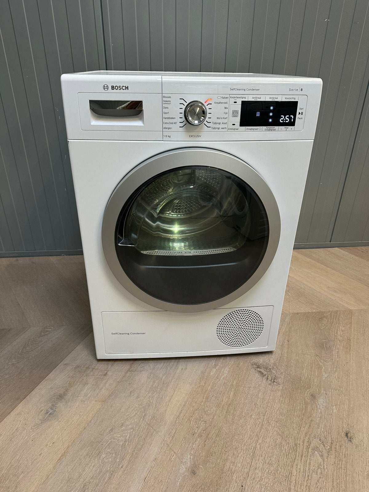 Bosch serie 8 Warmtepompdroger A+++ 9KG incl Garantie, Bosch, Overige typen, 8 tot 10 kg, Ophalen of Verzenden