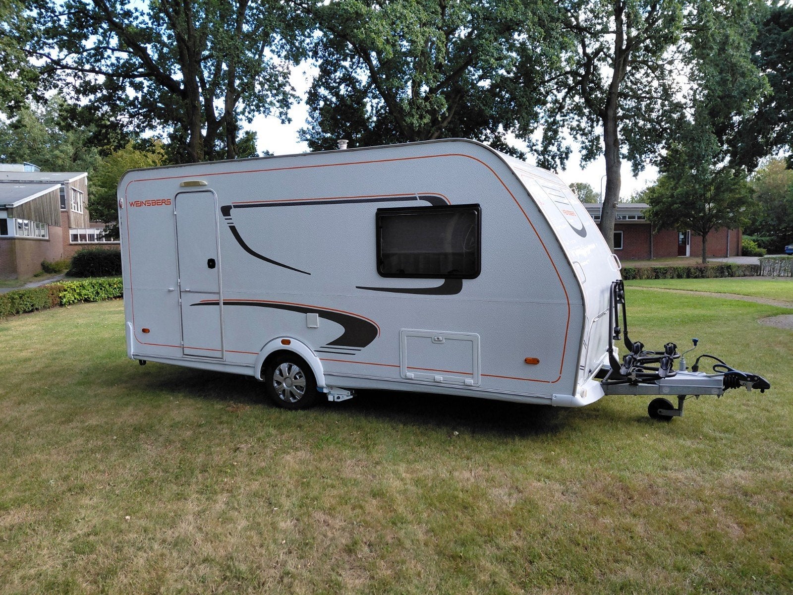 Weinsberg 420 QD Caraone, Overige merken, Schokbreker, Dwarsbed, Treinzit