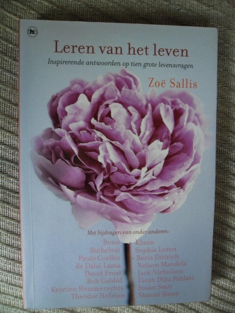 Leren van het leven-Zoë Sallis, Ophalen, Achtergrond en Informatie, Spiritualiteit algemeen, Zoë Sallis