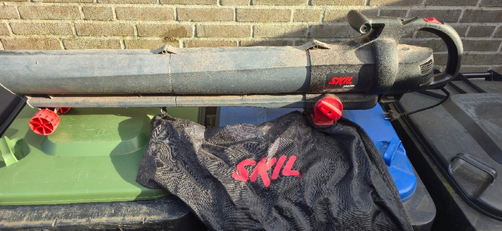 skil 2800w bladblazer en zuiger, Ophalen, Gebruikt