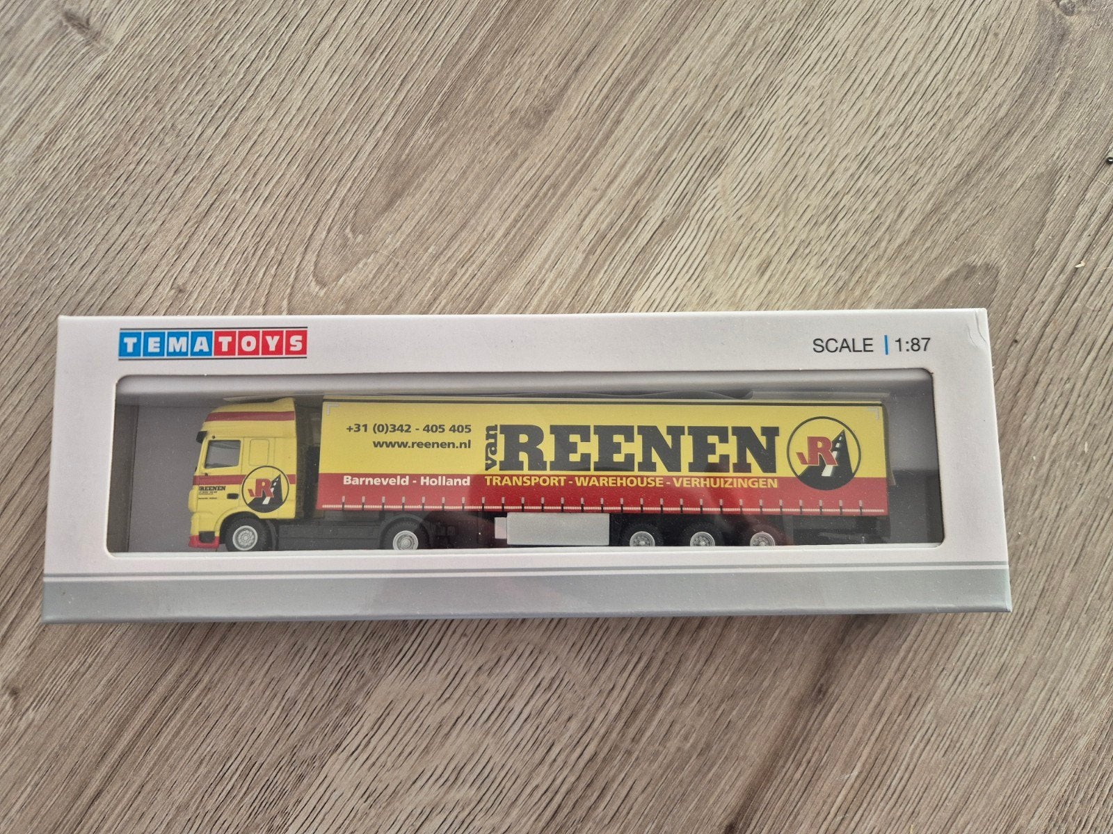 Van Rhenen Transport Vrachtwagen Schaal 1:87 Nieuw, Ophalen of Verzenden, Nieuw, Bus of Vrachtwagen, Herpa
