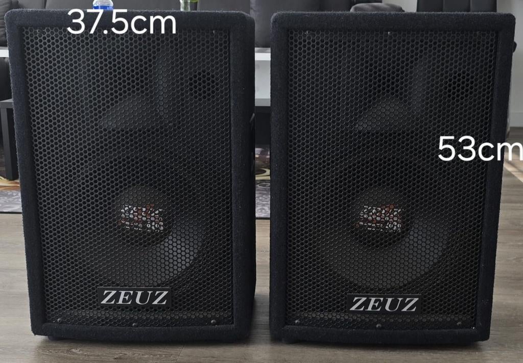 Zeuz Pro Subwoofers - Krachtig Geluid voor Thuis, Gebruikt, Subwoofer, 120 watt of meer, Ophalen