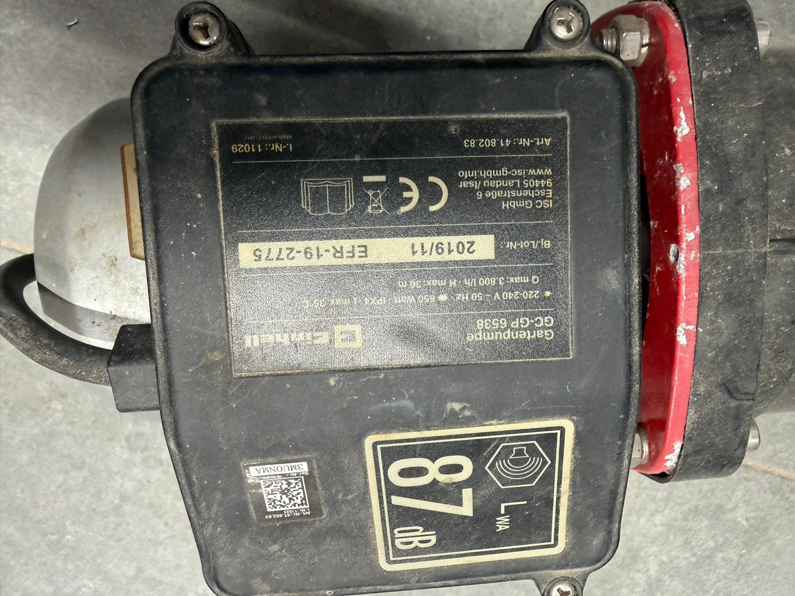 Einhell GC-GP 6538 Tuinpomp - Krachtige Waterpomp, Tuin en Terras, Ophalen, Gebruikt, Elektrisch, Beregeningspomp