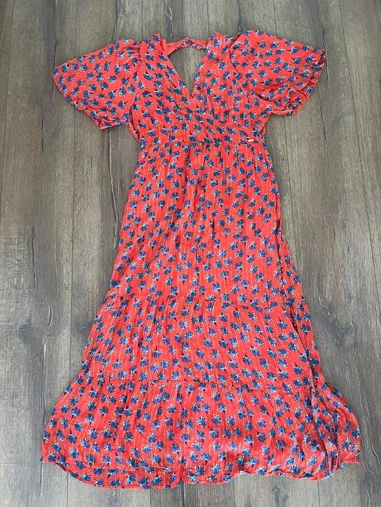 Pom jurk, Maat 42/44 (L), Oranje, Ophalen of Verzenden, Zo goed als nieuw