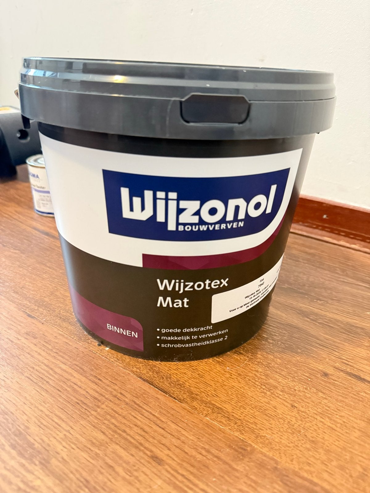 Wijzonol Wijzotex Mat RAL 7042 - 5 Liter Verf