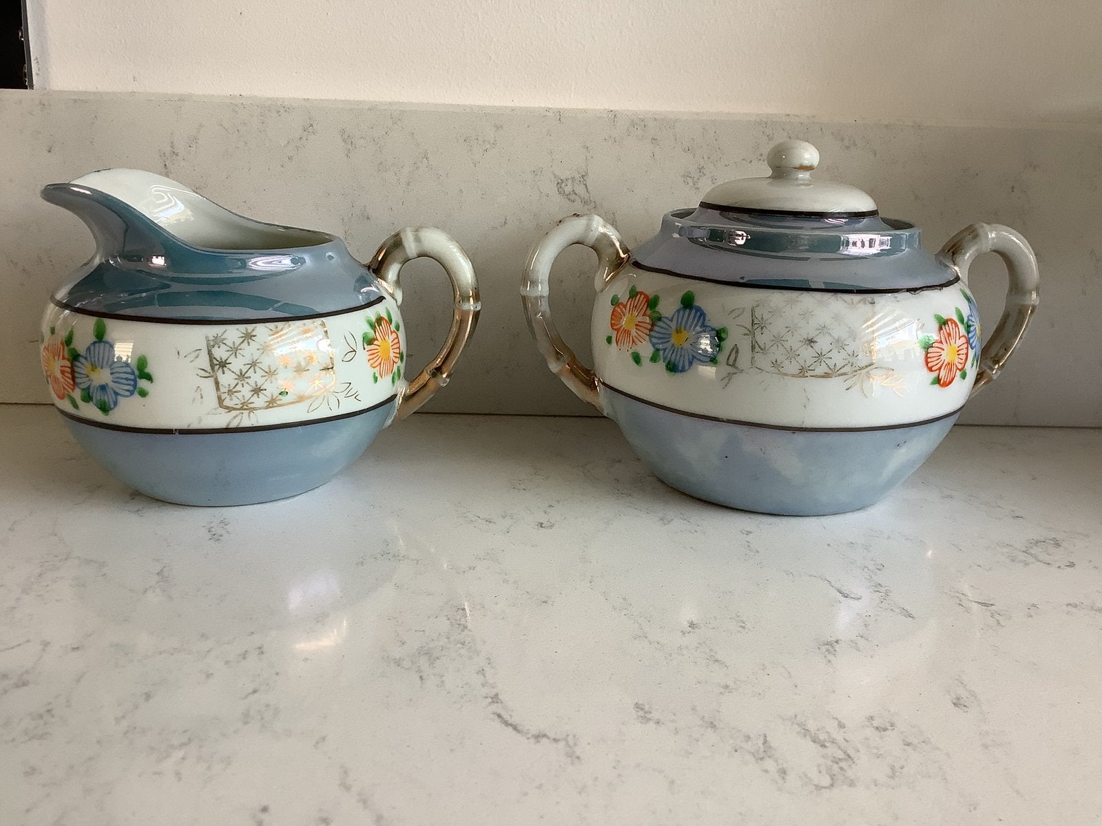 Suiker en melk kannetje, Antiek en Kunst, Ophalen of Verzenden