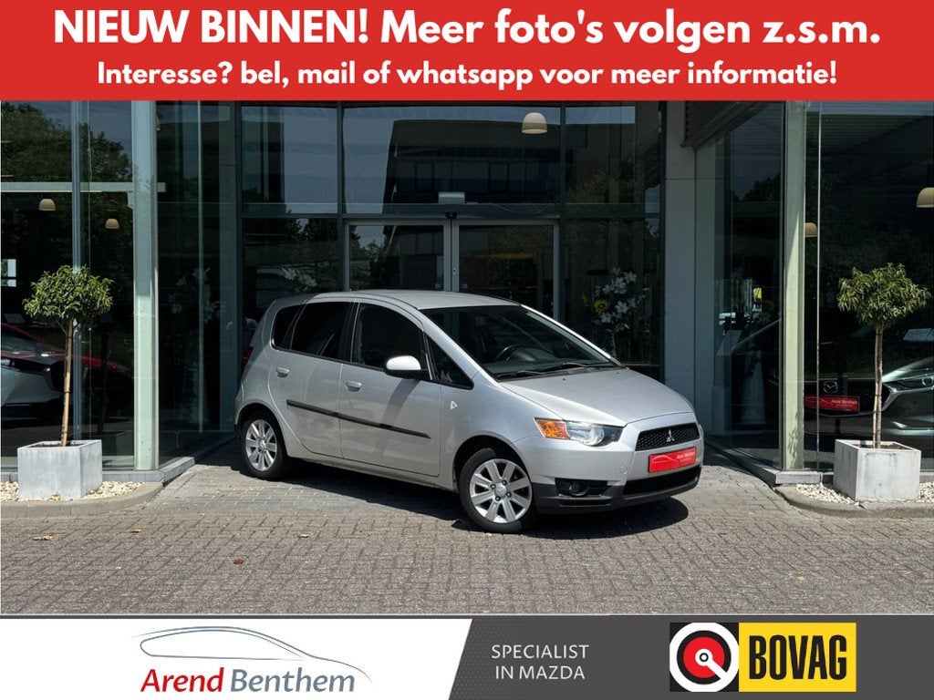 Mitsubishi Colt 1.3 Edition Two AUTOMAAT / Trekhaak / Airco, Auto's, Mitsubishi, Bedrijf, Te koop, Colt, ABS, Airbags, Airconditioning