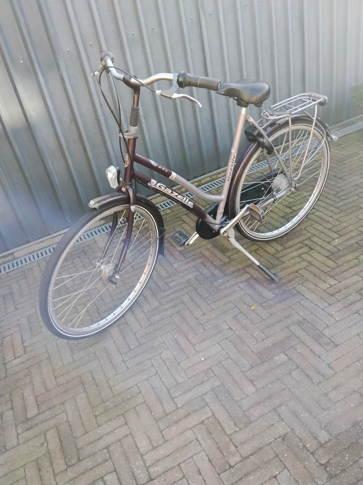Gazelle free damesfiets 3 versnellingen framehoogte 57 cm, Ophalen, Gebruikt, Versnellingen, 56 cm of meer