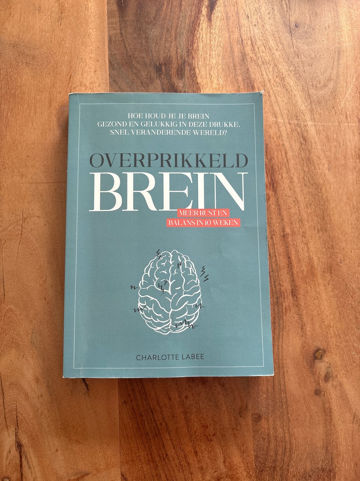 Boek Overprikkeld Brein - Charlotte Labee, Ophalen of Verzenden, Zo goed als nieuw, Gezondheid en Conditie