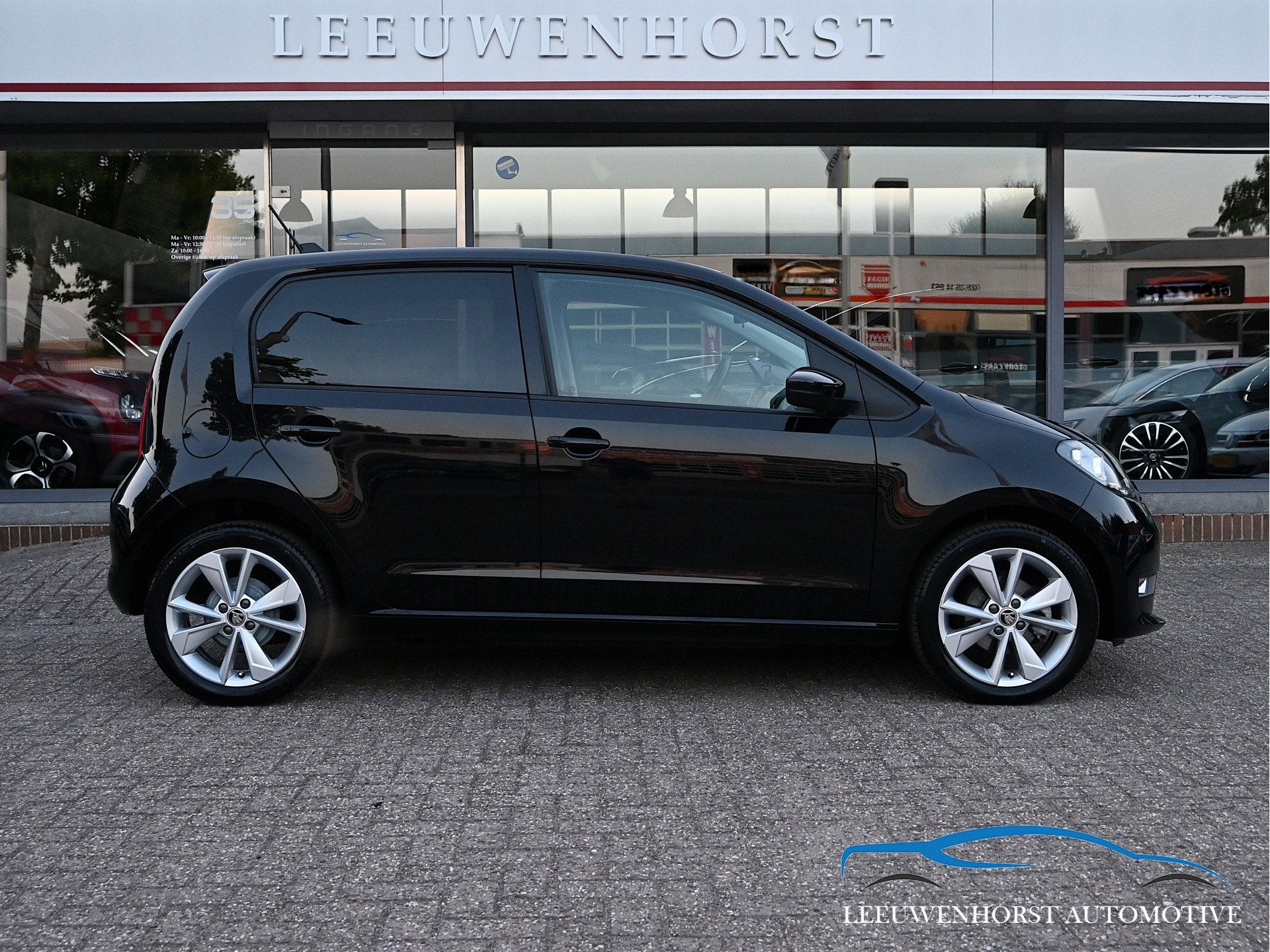 Skoda Citigo e-iV EV Style SOH 94.7%, UNIEKE kilometerstand,, Auto's, 83 pk, Stof, Zwart, Citigo