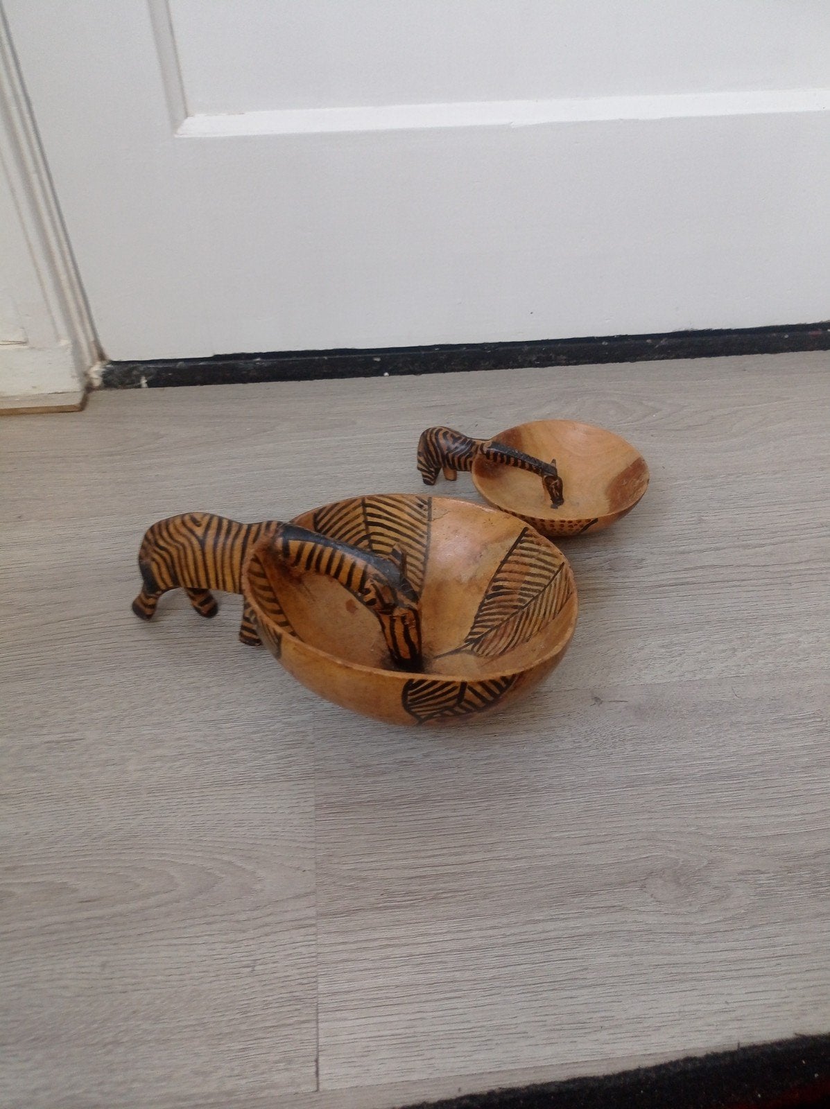handgemaakte Afrikaanse houten schaaltjes, Ophalen of Verzenden