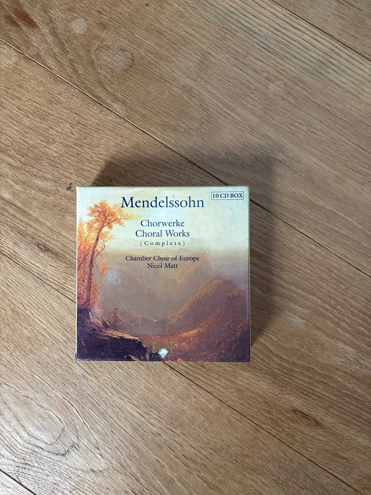 Mendelssohn - Chorwerke (Complete) 10 CD Boxset, Cd's en Dvd's, Cd's | Klassiek, Zo goed als nieuw, Vocaal, Romantiek, Boxset