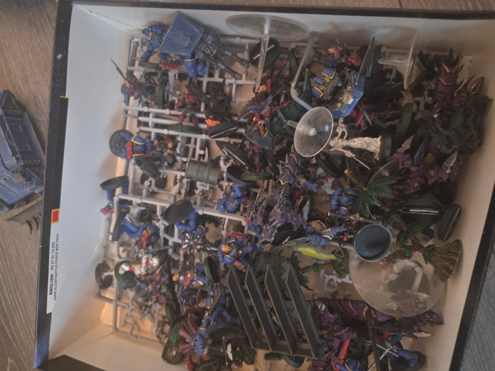 Grote Warhammer collectie + verf, Ophalen, Gebruikt, Lord of the Rings, Boek of Catalogus