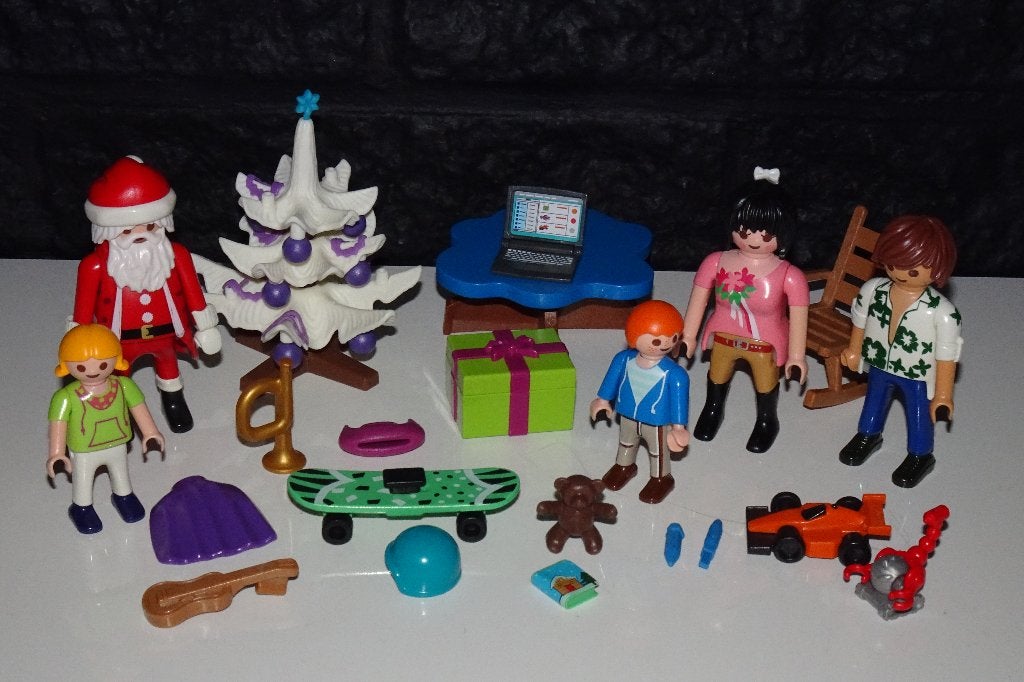 09 - Kerstavond Kerstman en cadeaus 2672, Ophalen of Verzenden