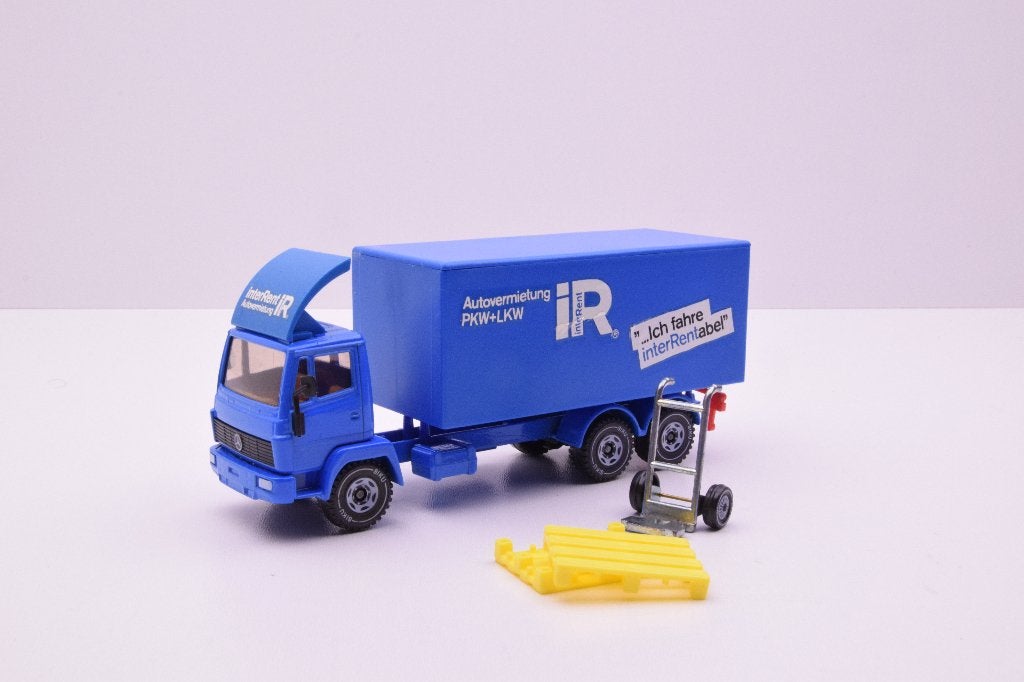 Mercedes Benz  ''  Interrent ''  Siku, Ophalen of Verzenden, Zo goed als nieuw, Bus of Vrachtwagen, SIKU